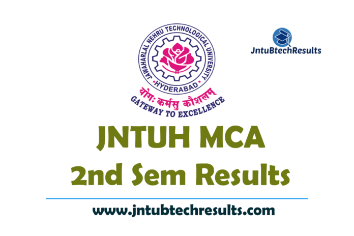 JNTUH MCA 2nd Sem Results 2023