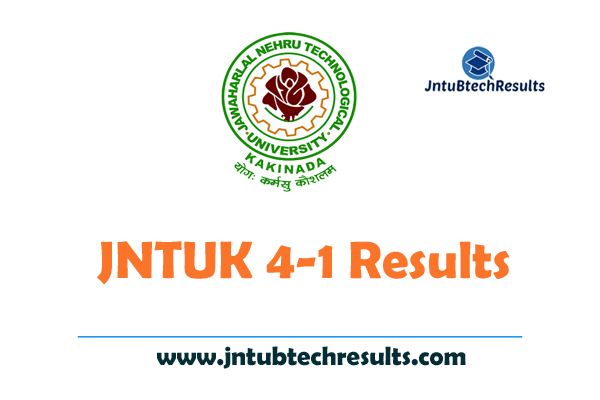 JNTUK 4 1 Results R19 R16 R13 2023 Adv. Supply Exams